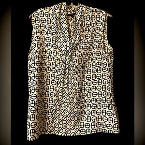 100 % Silk Sleeveless Womens Shirt